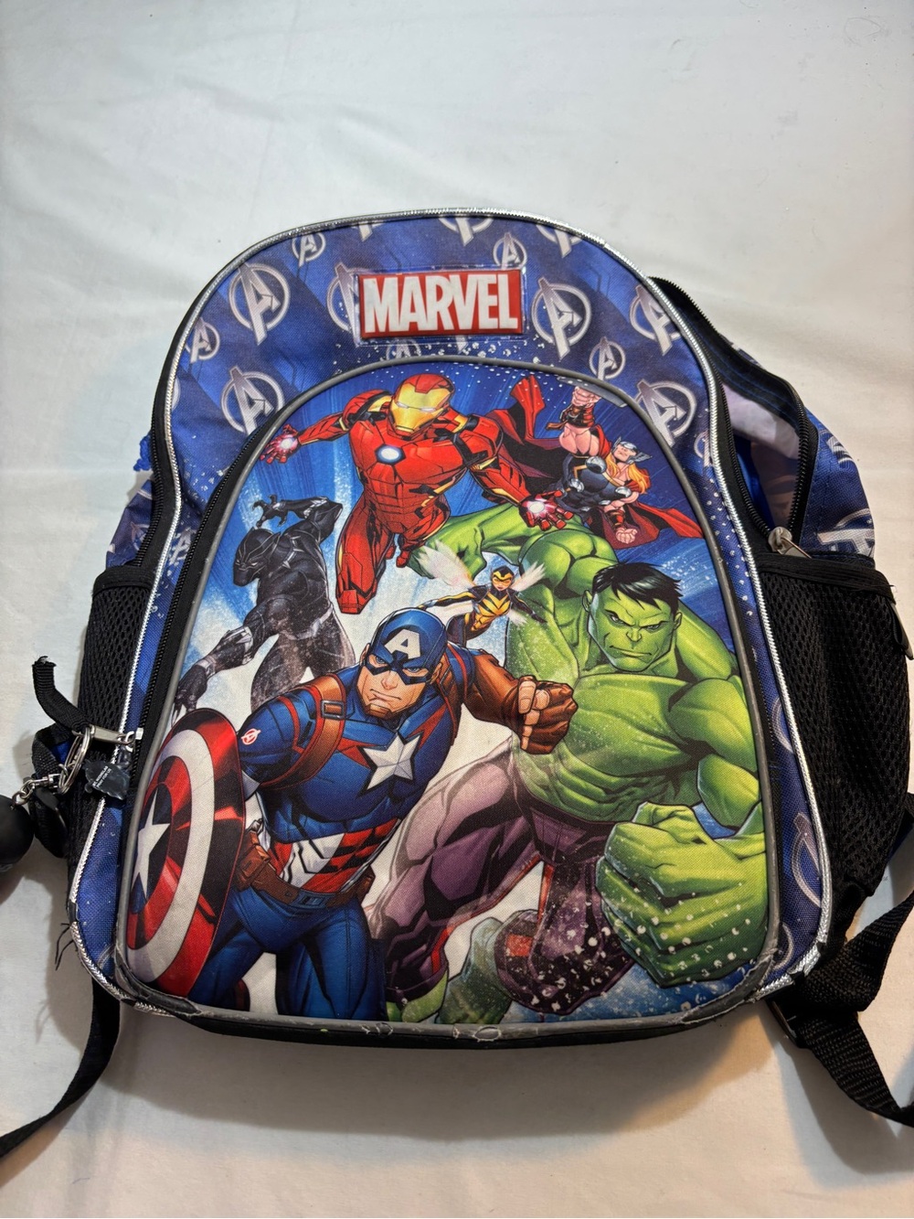 Marvel Avengers Character Backpack - Blue & Green